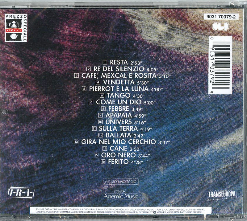 Litfiba - 17 Re Cd 0090317037929