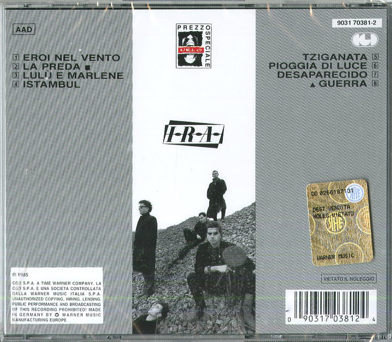 Litfiba - Desaparecido Cd 0090317038124