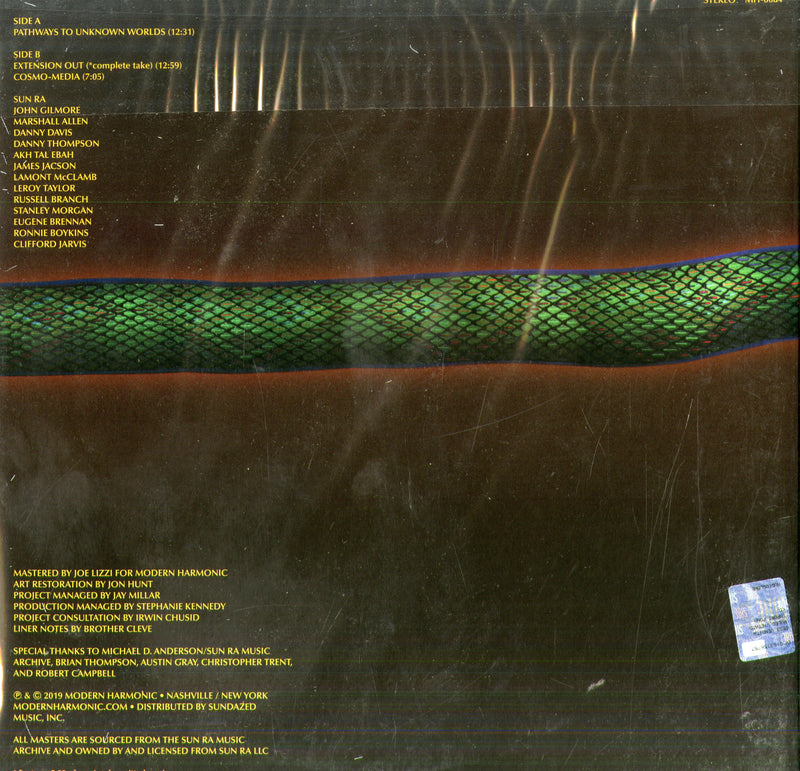 Sun Ra - Pathways To Unknown Worlds Lp 0090771413215