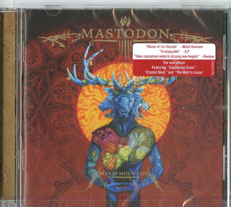 Mastodon - Blood Mountain Cd 0093624436423