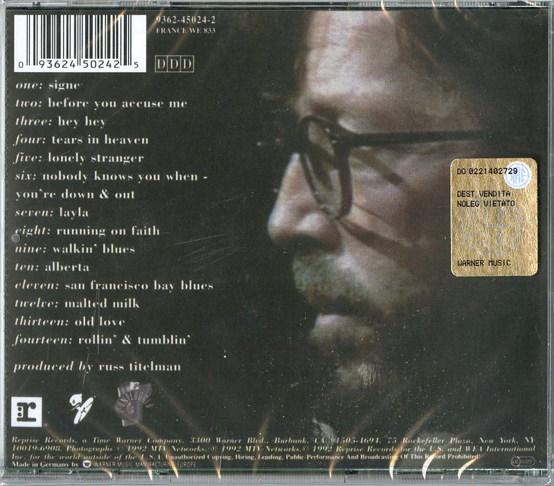 Clapton Eric - Unplugged Cd 0093624502425