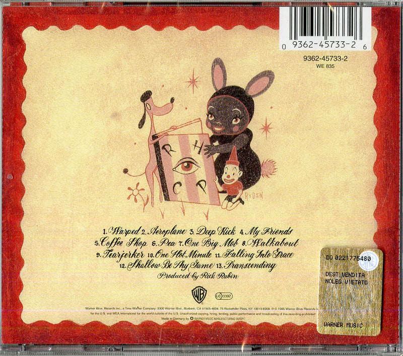 Red Hot Chili Peppers - One Hot Minute Cd 0093624573326
