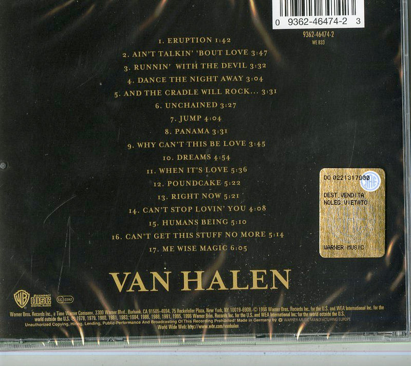 Van Halen - Best Of Vol.1 Cd 0093624647423