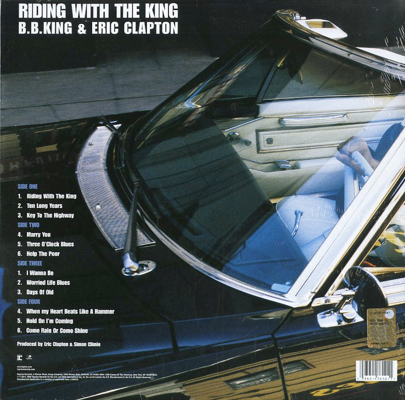 Clapton Eric - Riding With The King Vinile LP - Vinyl record 0093624761211