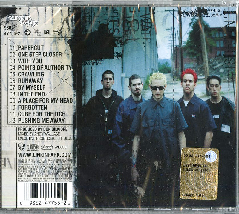 Linkin Park - Hybrid Theory Cd 0093624775522