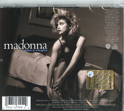 Madonna - Like A Virgin (Remastered) Cd 0093624790129