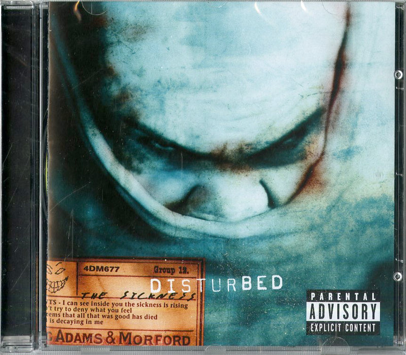 Disturbed - The Sickness (International Version) Cd 0093624831525