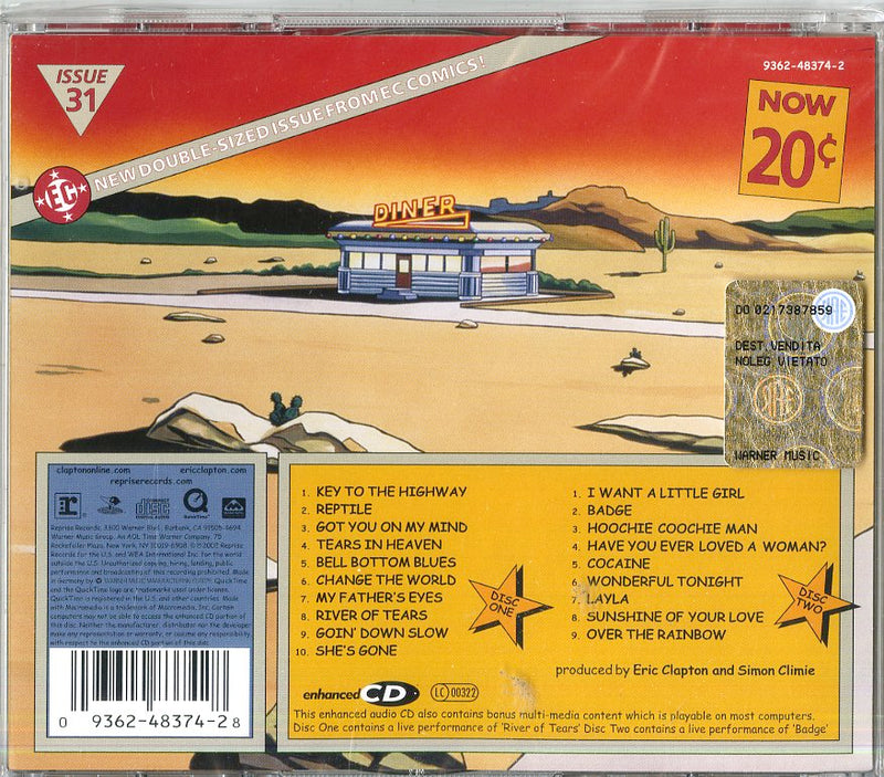 Clapton Eric - One More Car, One More Rider Cd 0093624837428