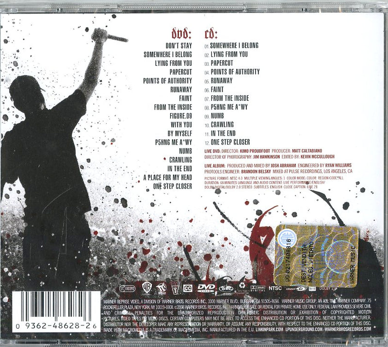 Linkin Park - Linkin Park Live In Texas Cd 0093624862826