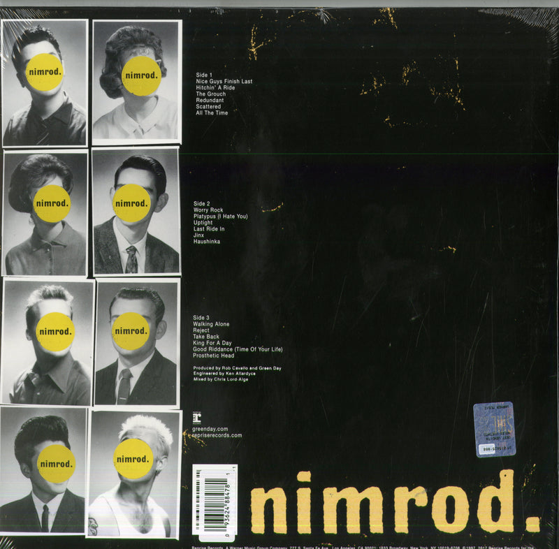 Green Day - Nimrod Lp 0093624884781