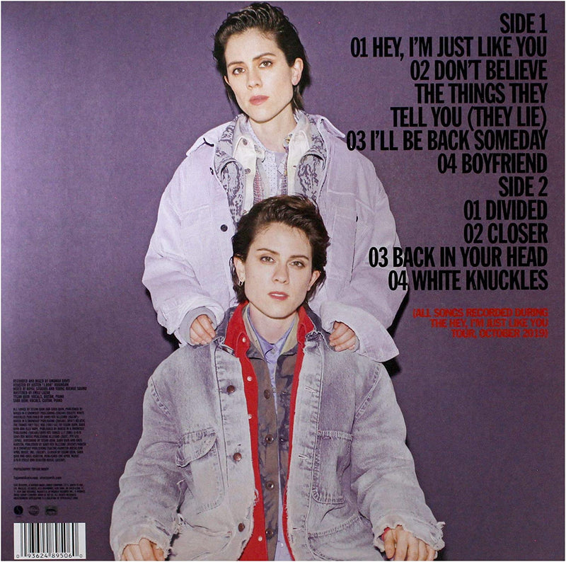 Tegan And Sara - Tonight In The Dark We'Re Seeing Colors Lp 0093624895060