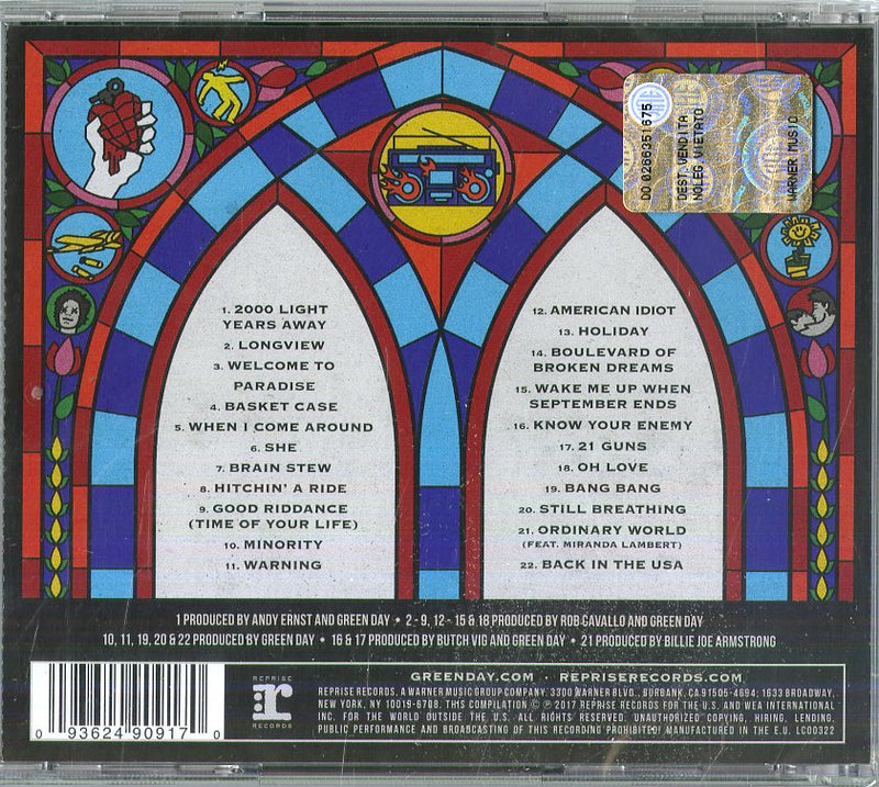 Green Day - Greatest Hits: God'S Favorite Band CD 0093624909170