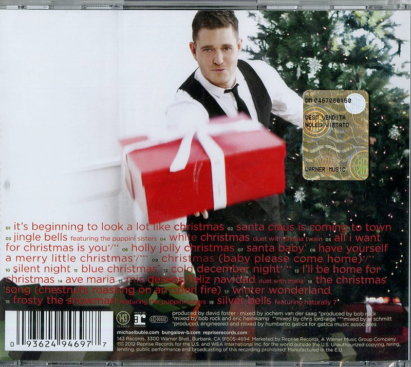 Buble' Michael - Christmas (Deluxe Spec.Edt.) Cd 0093624946977