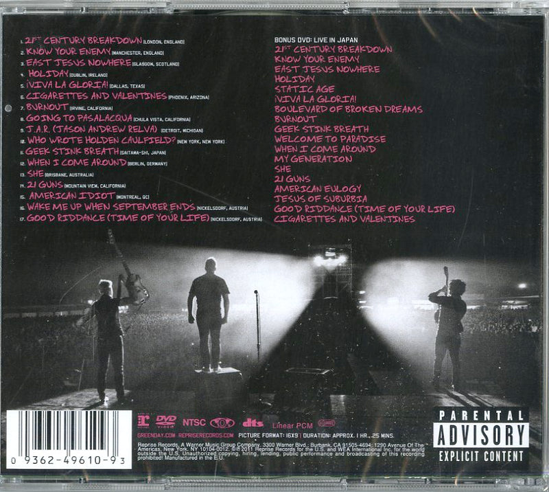 Green Day - Awesome As Fuck (Cd+Dvd) Cd 0093624961093
