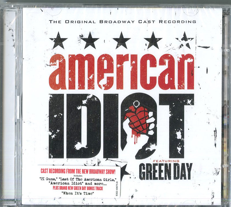 Green Day - American Idiot-Original Broadway Ca CD 0093624967569