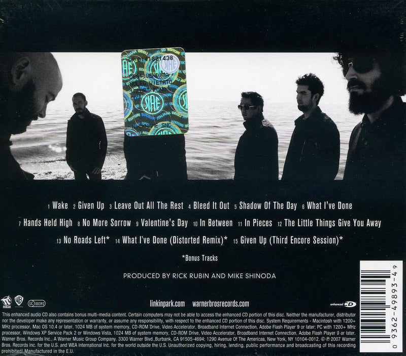 Linkin Park - Minutes To Midnight(Tour Edt.) Cd 0093624989349