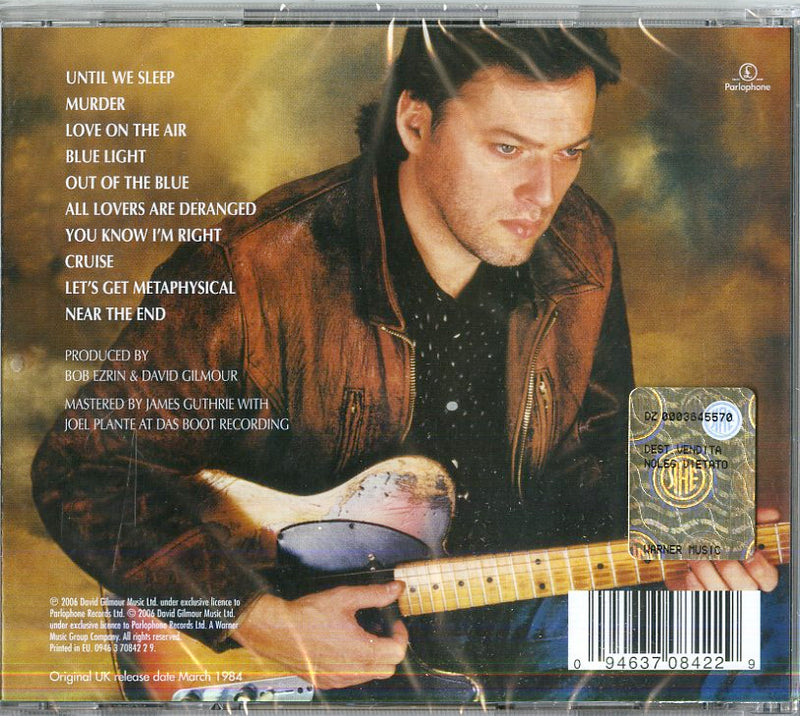 Gilmour David - About Face (Remaster 2006) Cd 0094637084229