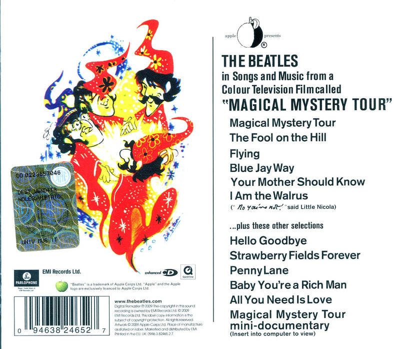 Beatles The - Magical Mystery Tour(Remastered) Cd 0094638246527