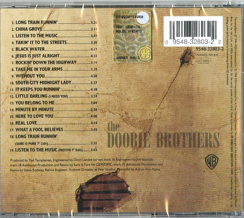 Doobie Brothers The - The Very Best Of Cd 0095483280322