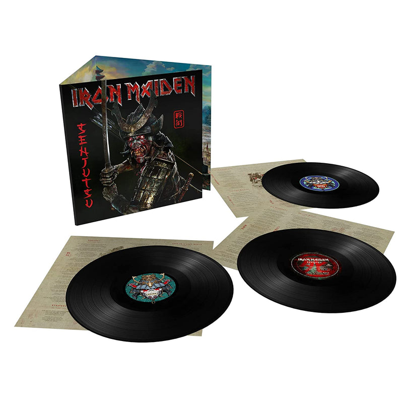 Iron Maiden - Senjutsu (180 Gr. Deluxe Heavyweight Triple Black Vinyl) Lp 0190295015916