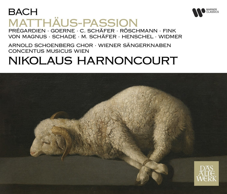 Nikolaus Harnoncourt - Bach Mattheus Passion Cd 0190295023287