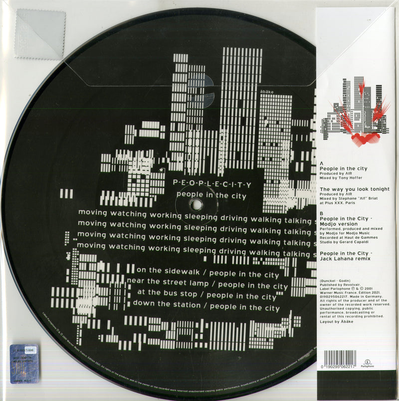 Air - People In The City (Picture Disc) (Rsd 21) Lp 0190295062217