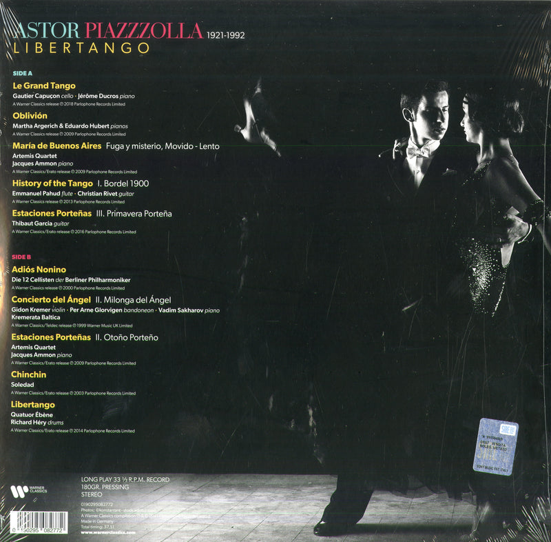 Compilation - Astor Piazzolla Libertango (180 Gr.) Lp 0190295082772