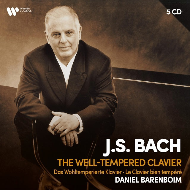 Daniel Barenboim - The Well-Tempered Clavier (Box 5 Cd) Cd 0190295105389