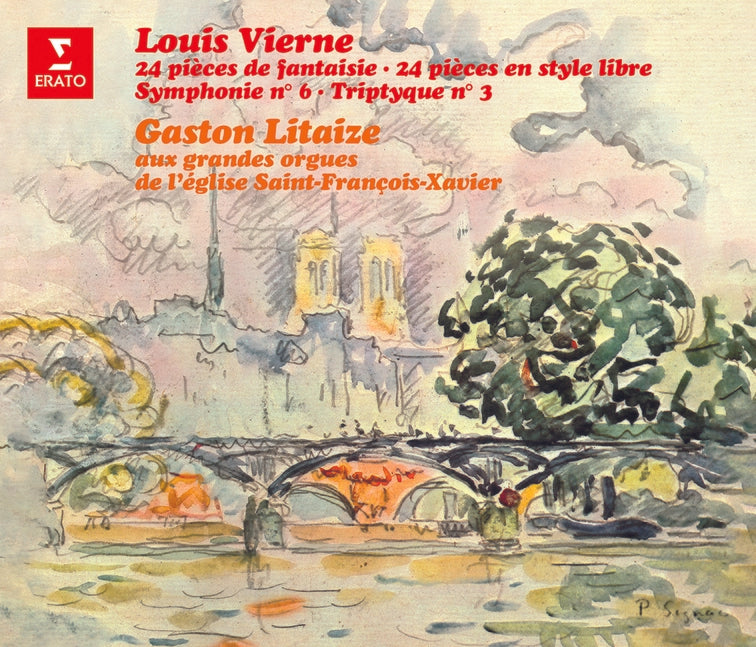 Gaston Litaize - 24 PiÃ¨ces De Fantaisie Cd 0190295127671