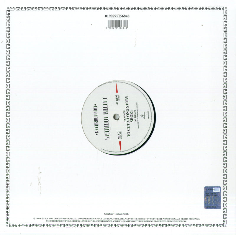 Spandau Ballet - To Cut A Long Story Short (12") Lp 0190295156848