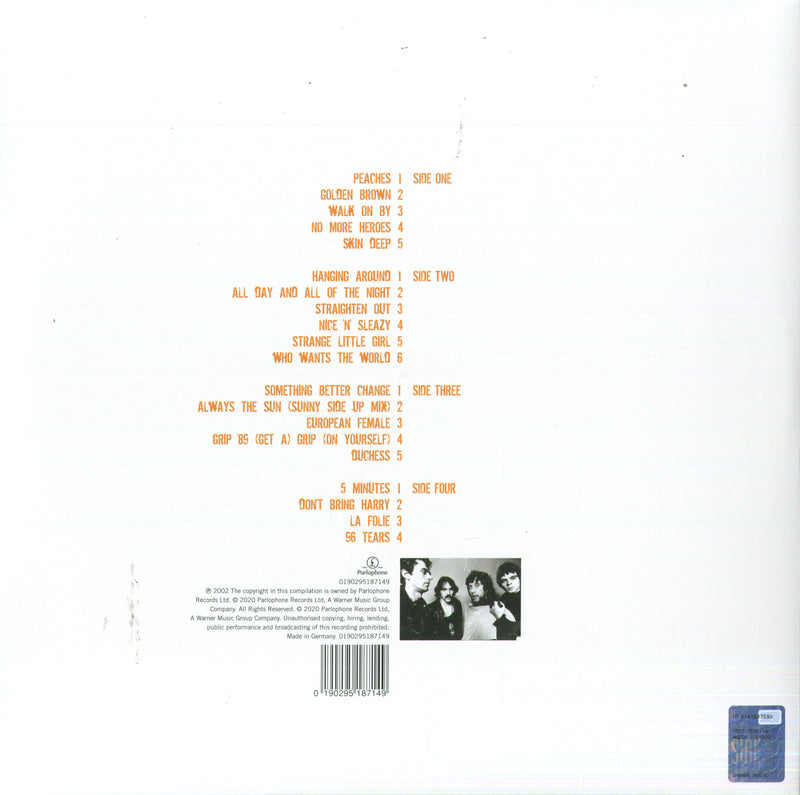 Stranglers The - Peaches The Very Best Of The Stranglers Lp 0190295187149