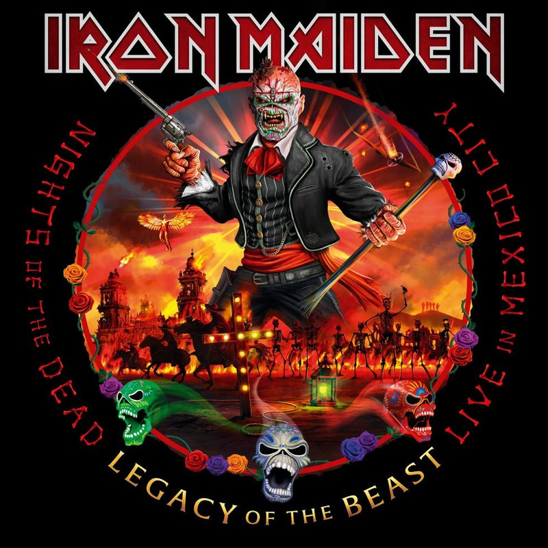 Iron Maiden - Nights Of The Dead Legacy Of The Beast Live In Mexico City Cd 0190295204723