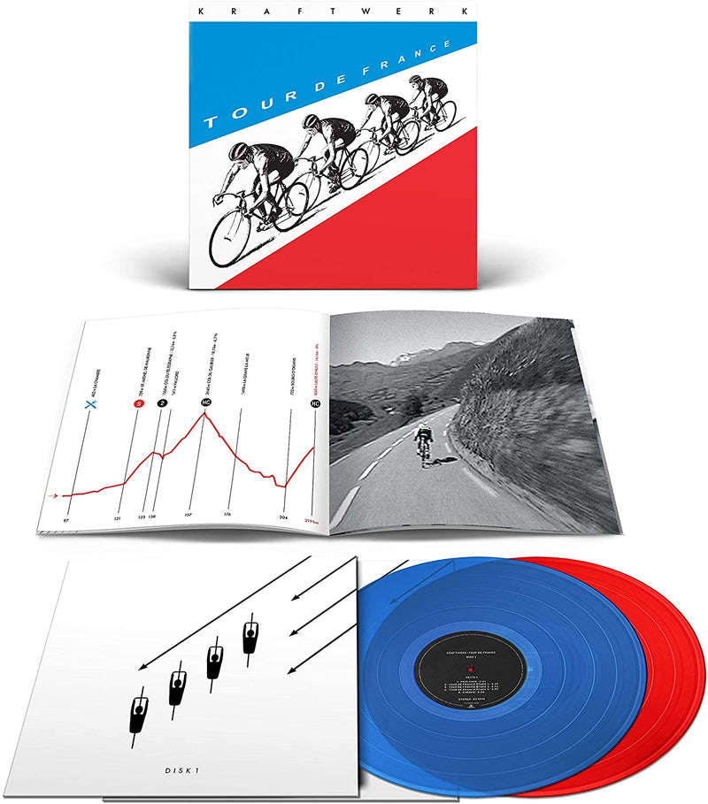 Kraftwerk - Tour De France (180 Gr. Vinyl Red & Blue Remaster) Lp 0190295272104