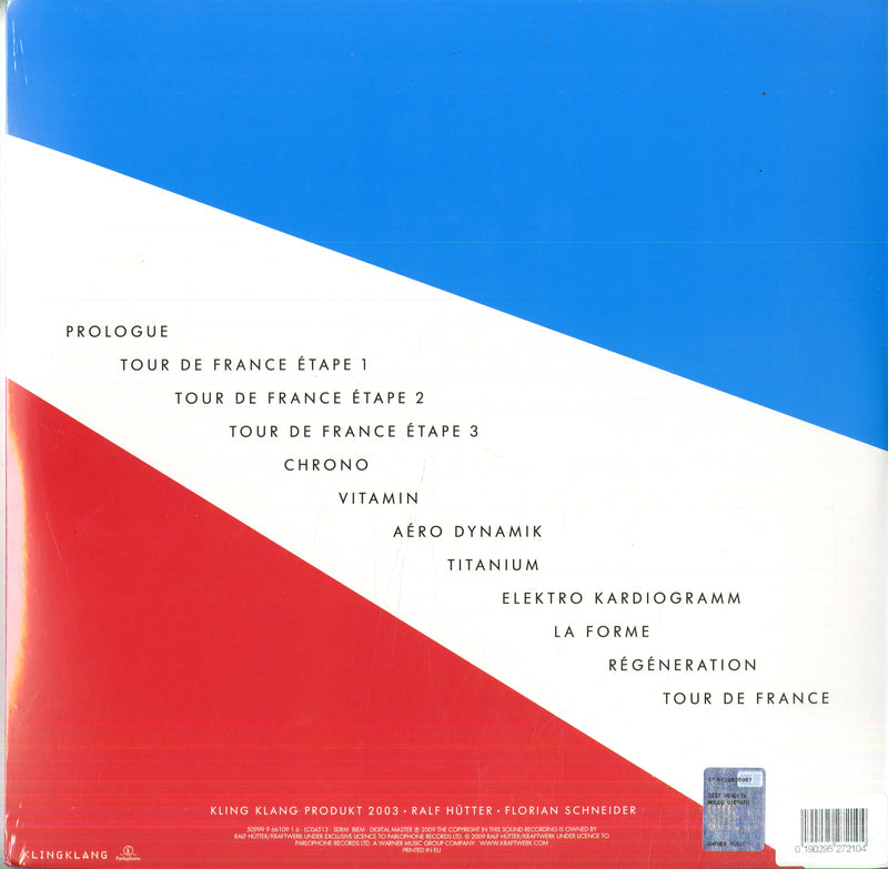 Kraftwerk - Tour De France (180 Gr. Vinyl Red & Blue Remaster) Lp 0190295272104