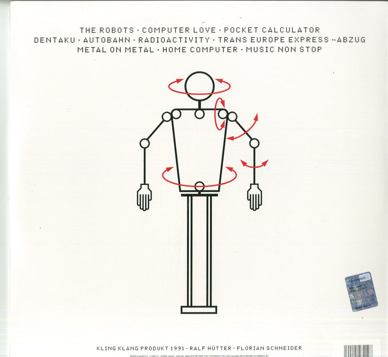 Kraftwerk - The Mix (180 Gr. Vinyl White Remaster) Lp 0190295272128