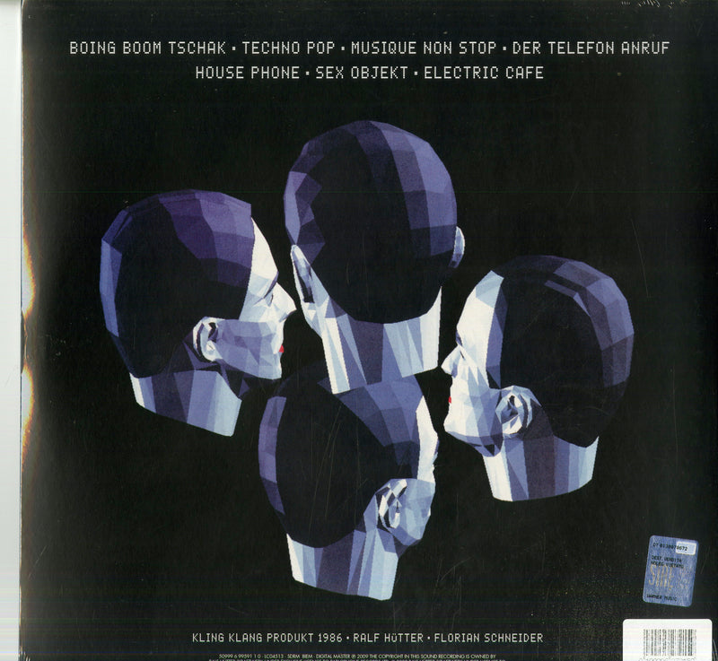 Kraftwerk - Techno Pop (180 Gr. Vinyl Transparent Remaster) Lp 0190295272159