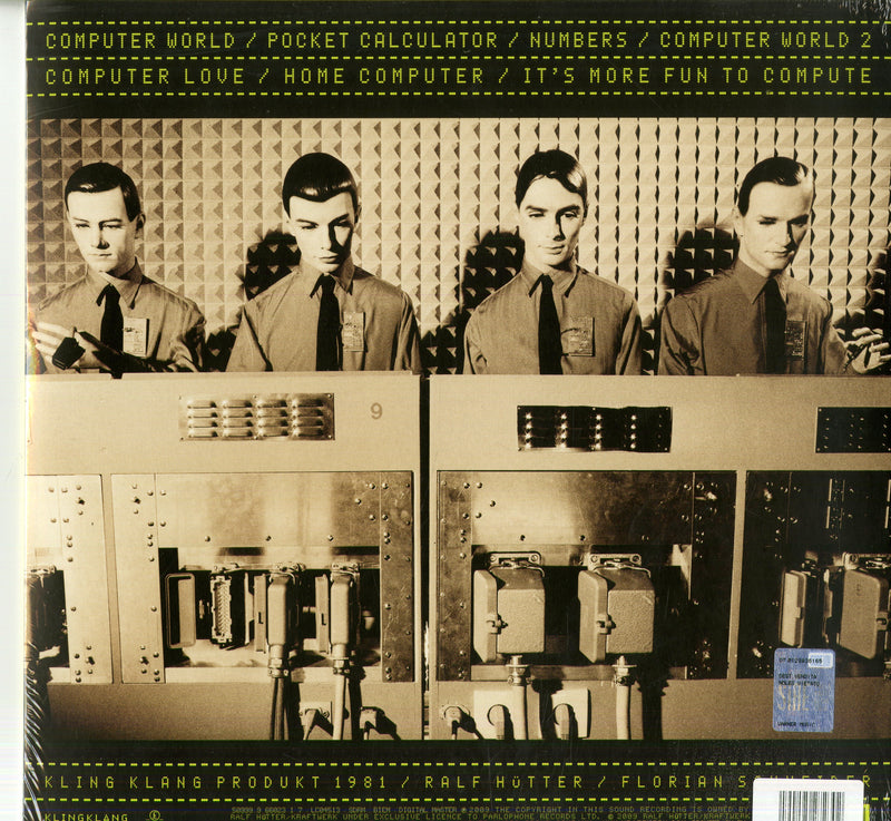 Kraftwerk - Computer World (180 Gr. Vinyl Yellow Fluo Remaster) Lp 0190295272302