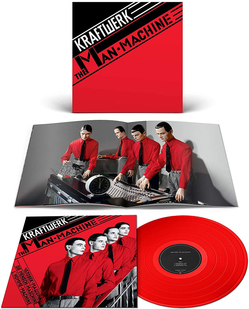Kraftwerk - The Man-Machine (180 Gr. Vinyl Red Remaster) Vinile LP - Vinyl record 0190295272333