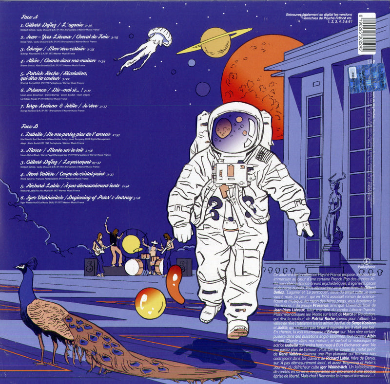 Compilation - Psyche France Vol.6 1960-70 (140 Gr. Vinyl Black) (Rsd 2020) Lp 0190295302245