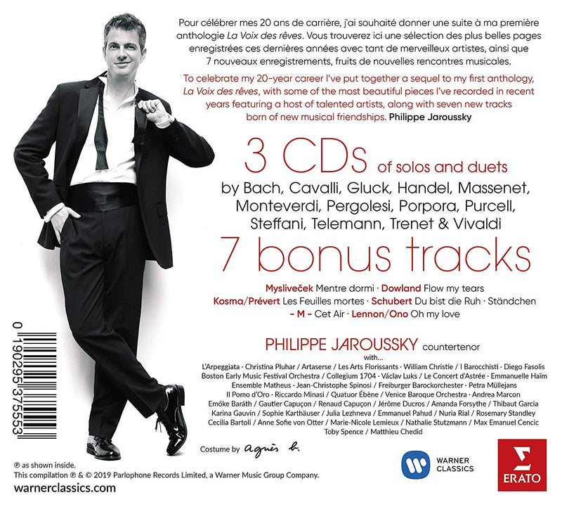 Philippe Jaroussky - Passion Jaroussky! CD 0190295375553