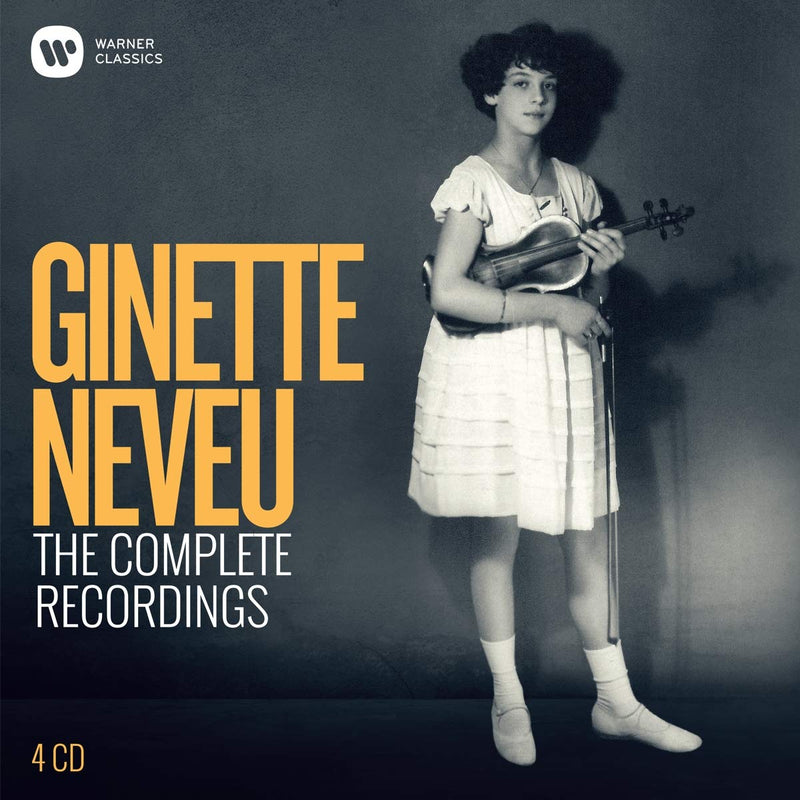 Ginette Neveu - The Complete Recordings (Box 4 Cd) CD 0190295490485