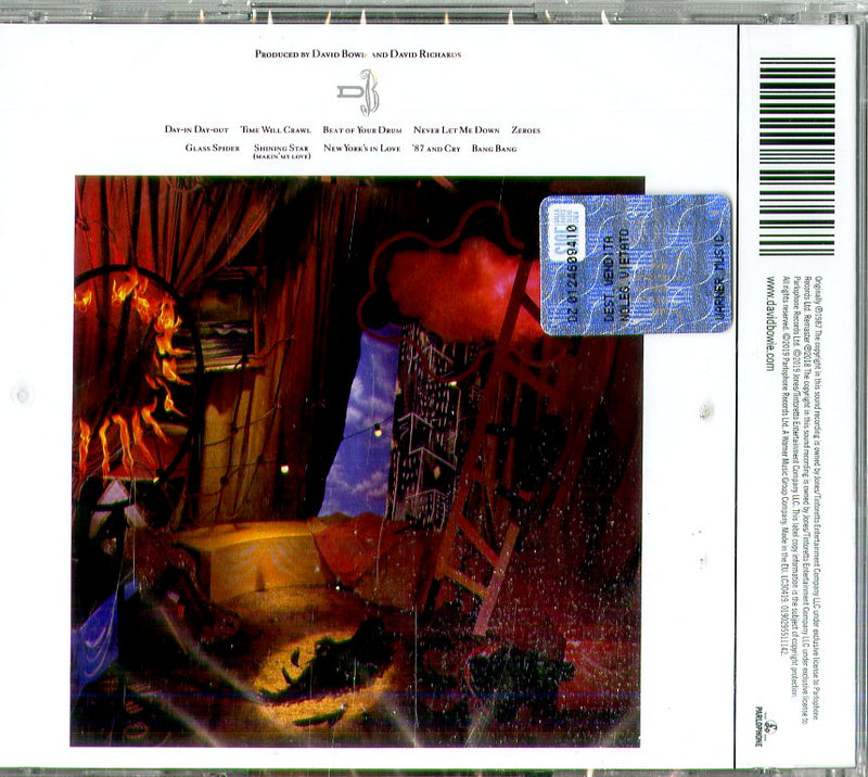 Bowie David - Never Let Me Down Cd 0190295511142