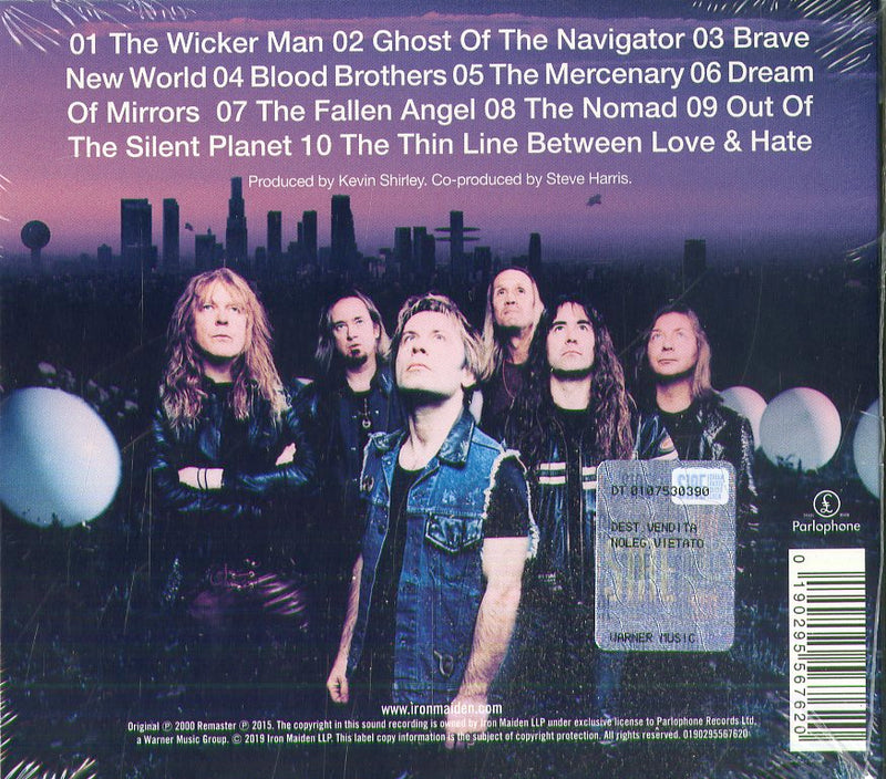 Iron Maiden - Brave New World Cd 0190295567620