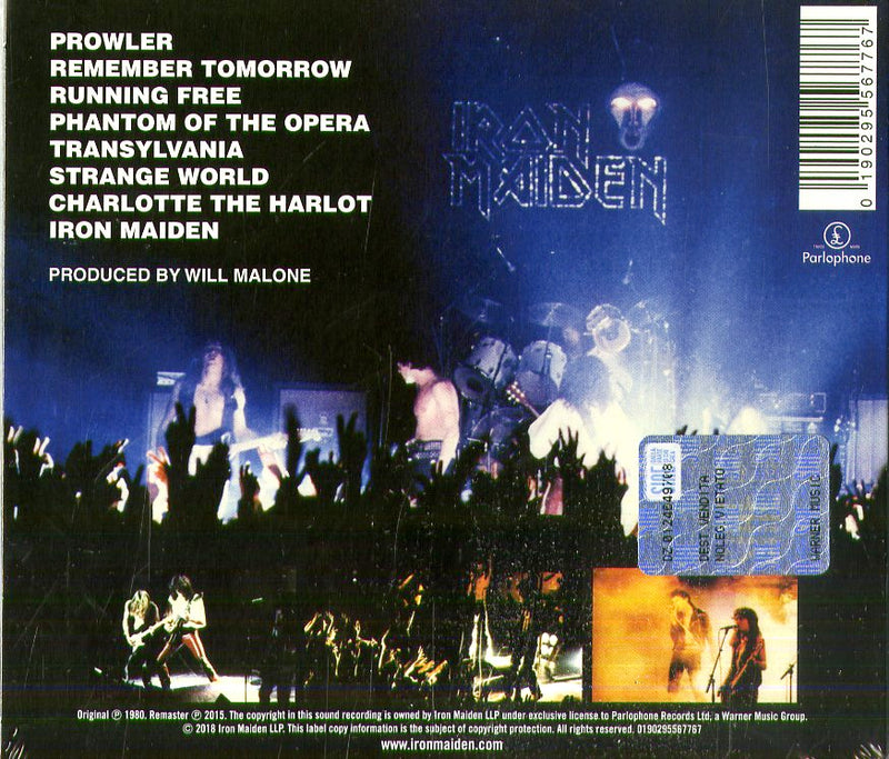 Iron Maiden - Iron Maiden (Remastered) Cd 0190295567767