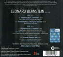 Leonard Bernstein, Antonio Pappano, Orchestra Dell'Accademia Di Santa Cecilia - The 3 Symphonies (Deluxe Edt.) Cd 0190295661588