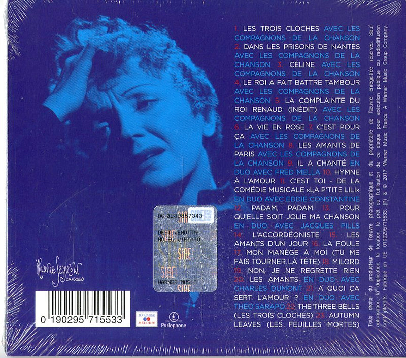 Piaf Edith - Edith Piaf 2017 Cd 0190295715533