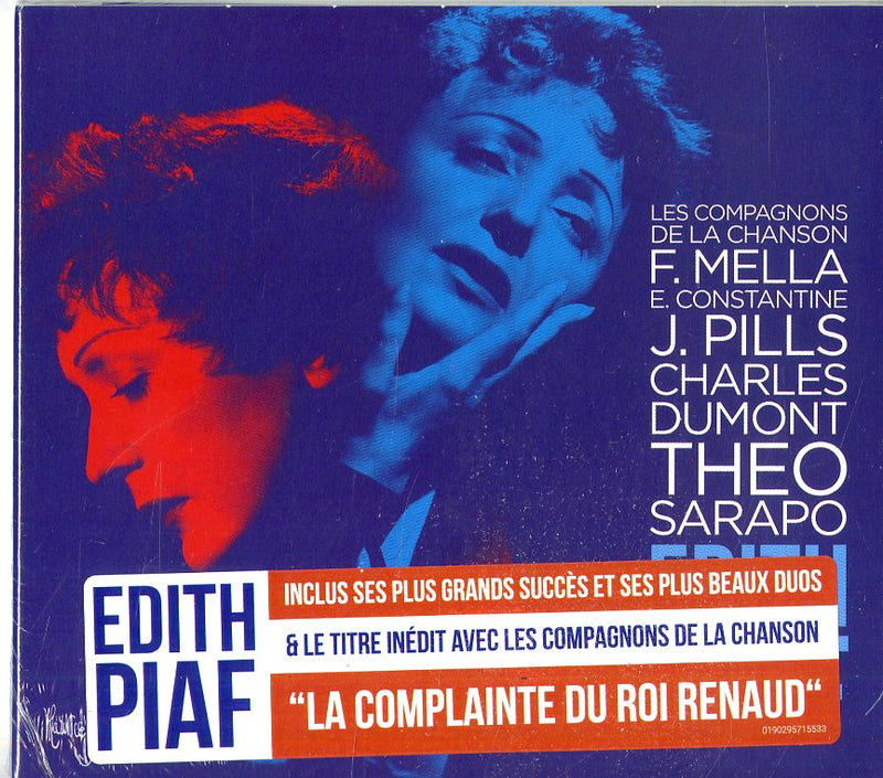 Piaf Edith - Edith Piaf 2017 Cd 0190295715533