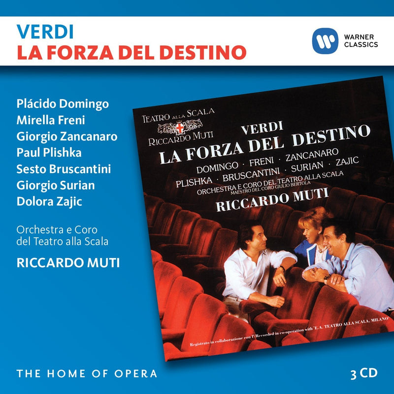 Riccardo Muti( Direttore), Placido Domingo( Tenore) - La Forza Del Destino CD 0190295735920