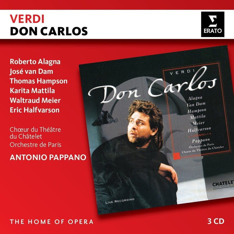 Antonio Pappano (Direttore9 - Don Carlos (Opera Completa) CD 0190295817930