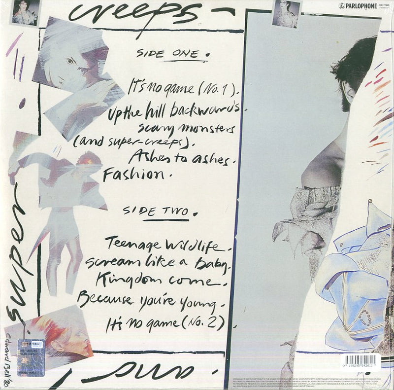 Bowie David - Scary Monsters (And Super Creeps)(Remastered Version) Vinile LP - Vinyl record 0190295842611